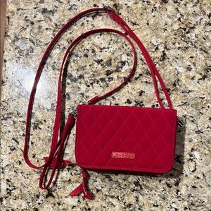 Vera Bradley Cherry Quilted Crossbody Bag